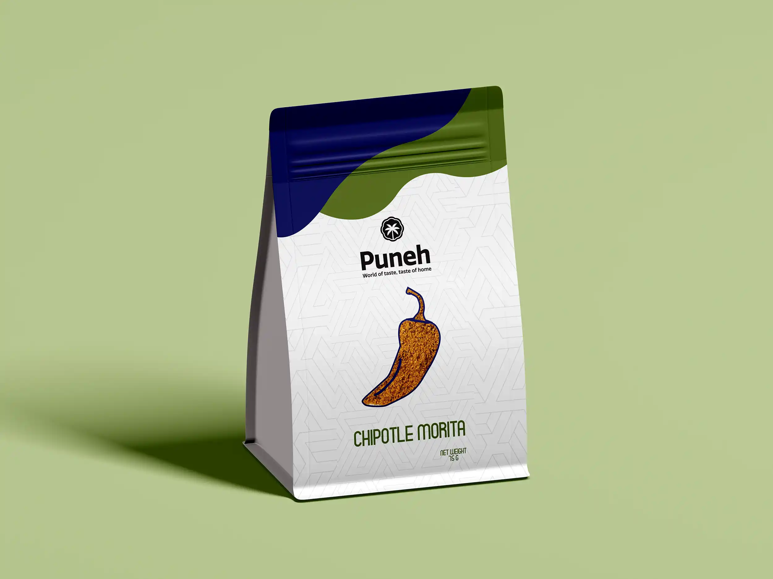 Puneh rebranding packaging chipotle